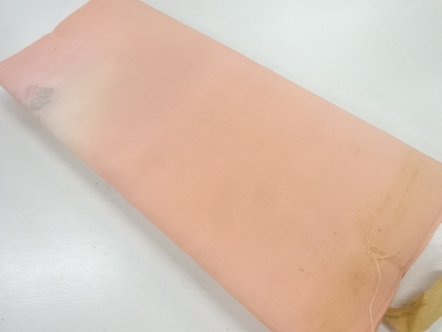 アンティーク　蔦の葉模様織出し着物洗い張り